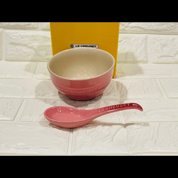 Le Creuset Rice Bowl with Soup Spoon